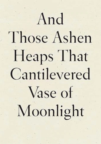 And Those Ashen Heaps That Cantilevered Vase of Moonlight thumbnail 1