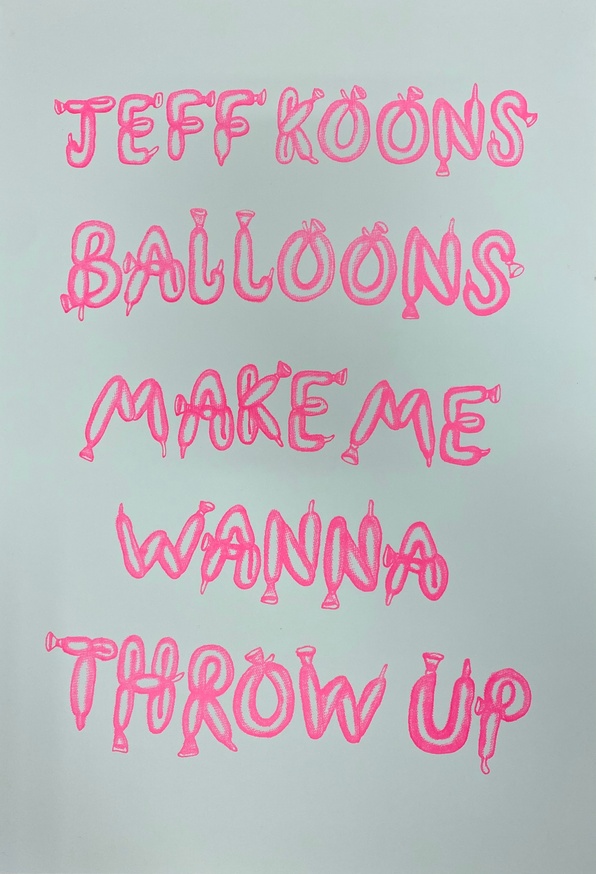 Koons Balloons Print thumbnail 1