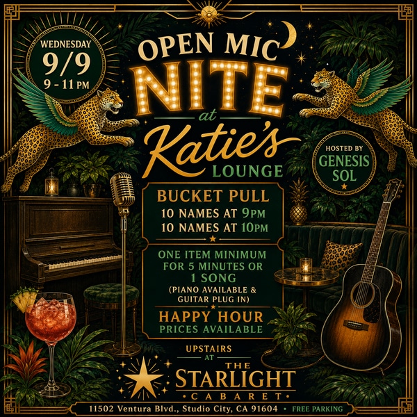 OPEN MIC NITE! Comedy & Music