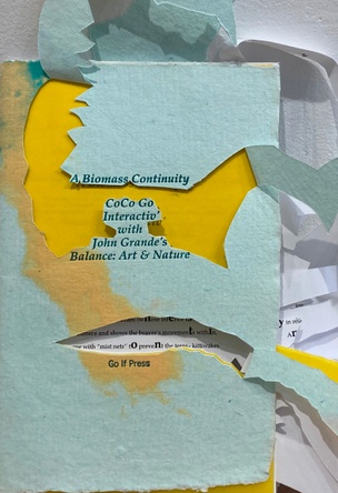 Cut Book (A Biomass Continuity : Coco Go Interactiv' with John Grande's Balance : Art & Nature)