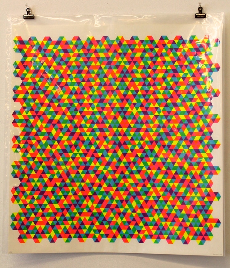 Untitled [3-Color Screen Print]