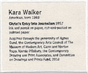 Permanent Collection Canvas Patch: Kara Walker
