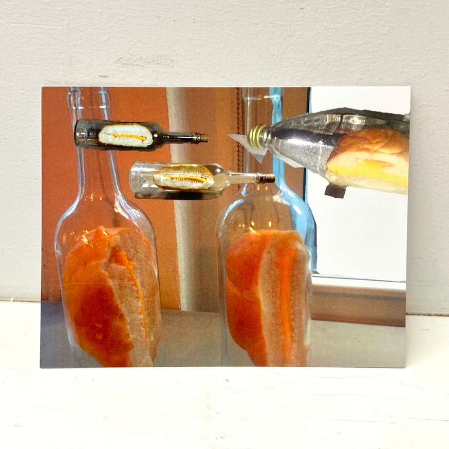Sandwich In A Bottle (Postcard)
