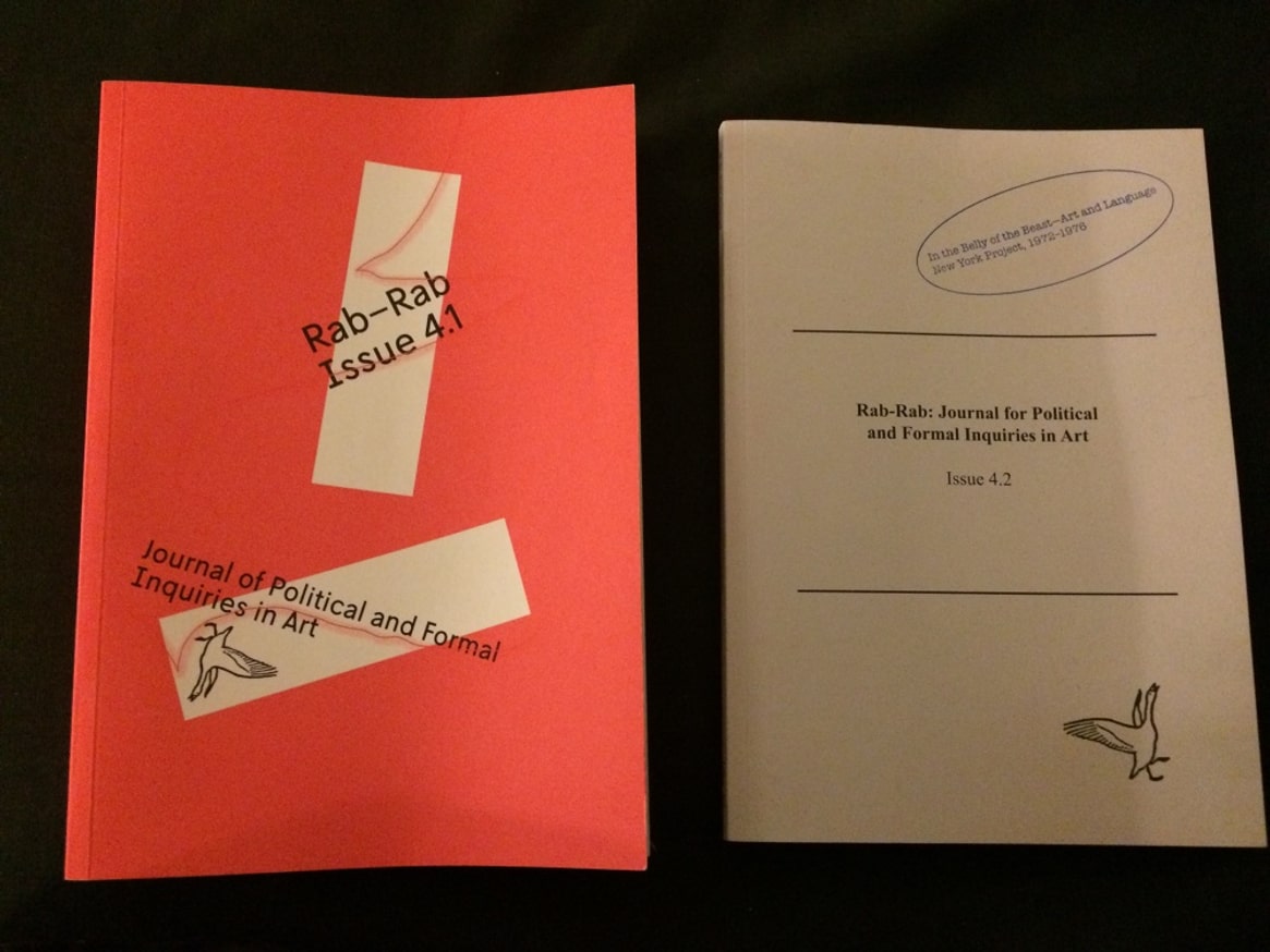 RAB-RAB: Journal for Political and Formal Inquiries in Art thumbnail 2