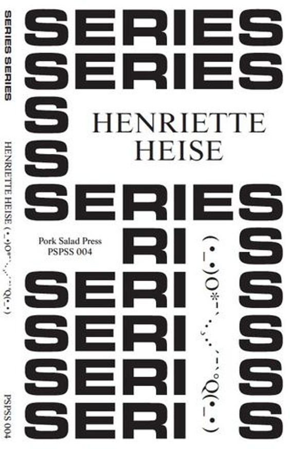 Jesper Fabricius And Henriette Heise Series Series Henriette Heise O Q Printed Matter