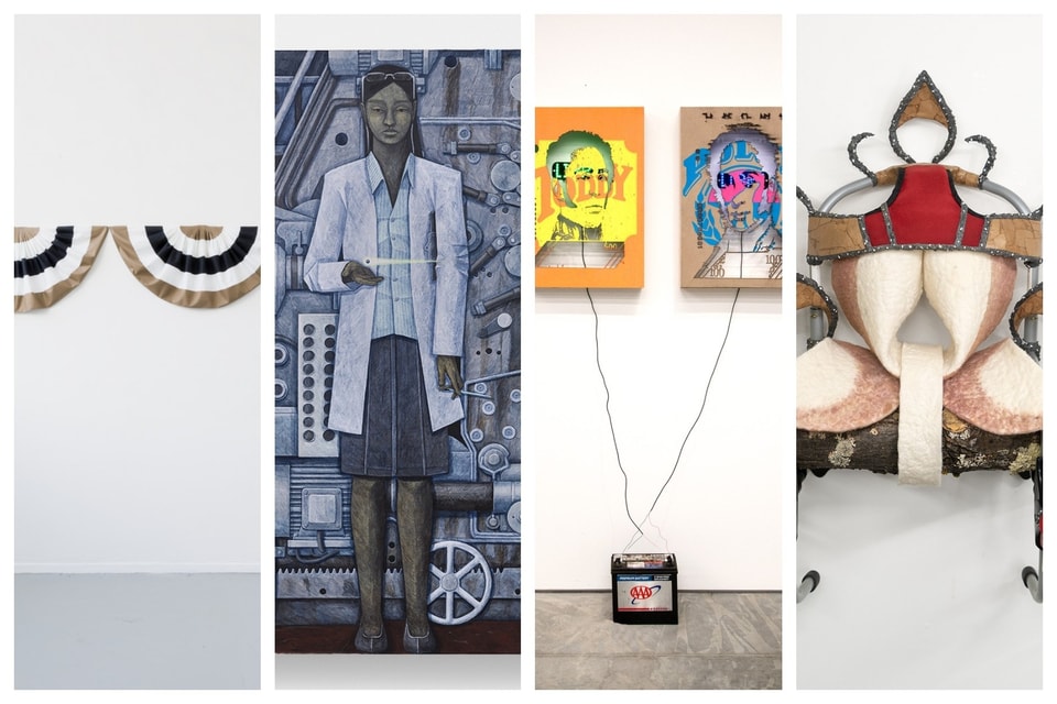 collage of work by Stone & Deguire winners