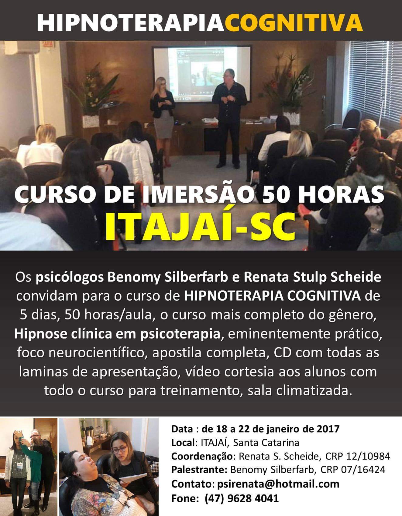 Curso de Hipnose Clínica