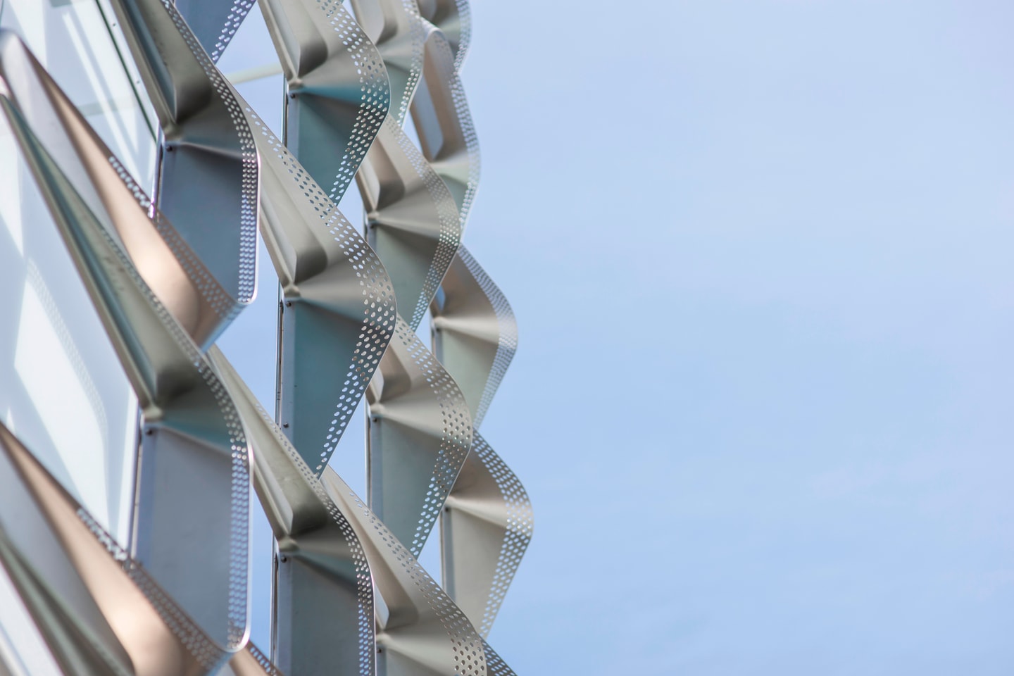 close up of Harvard Science Facade