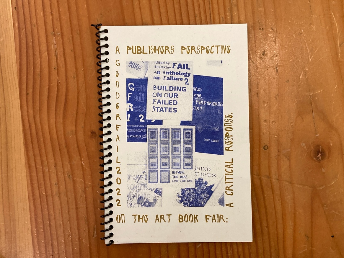 A Publishers Perspective on the Art Book Fair: A Critical Response