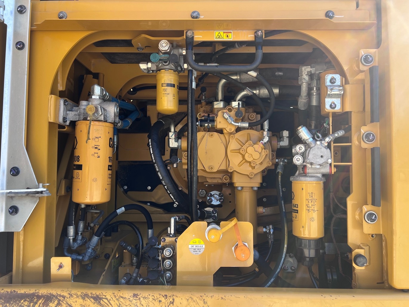 Used 2018 Caterpillar 349FL w Shear For Sale