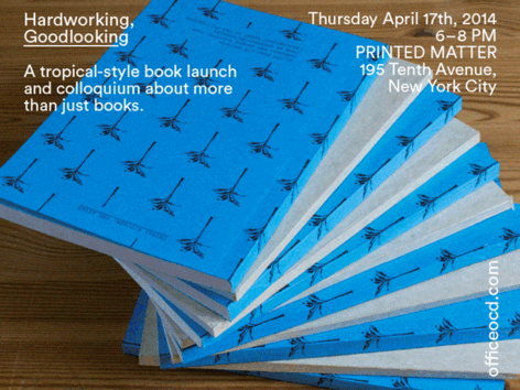 Office of Culture & Design - HARDWORKING, GOODLOOKING - Book launch and Talk