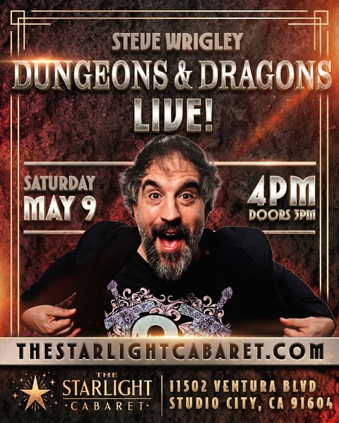 STEVE WRIGLEY: Dungeons & Dragons LIVE