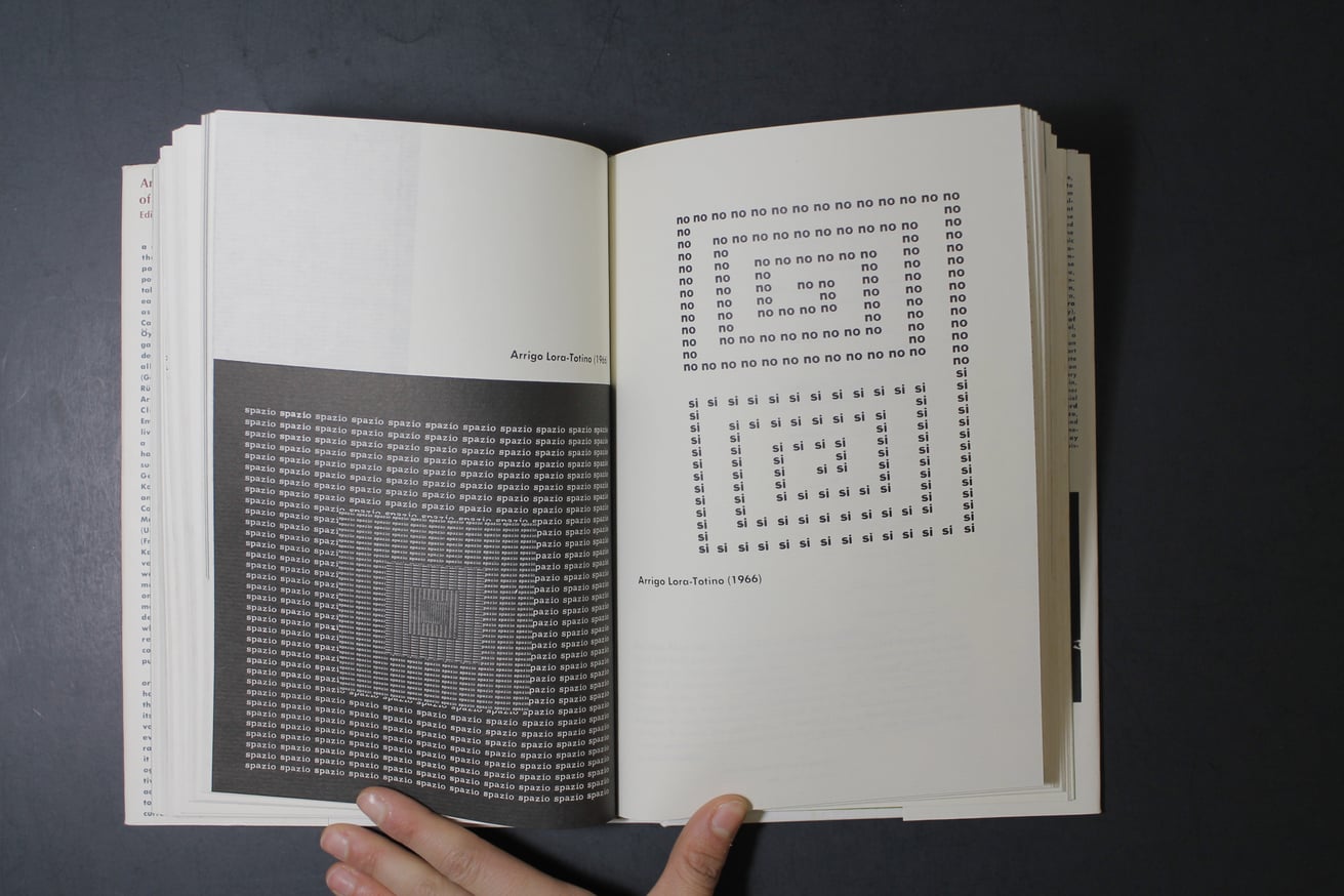An Anthology of Concrete Poetry [first edition, hardback] thumbnail 5
