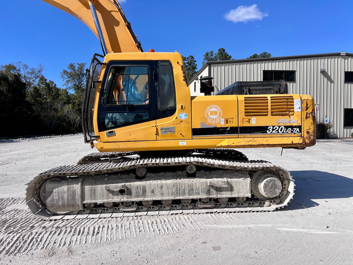 Used 2012 Hyundai 320LC-7A w/ Shear For Sale