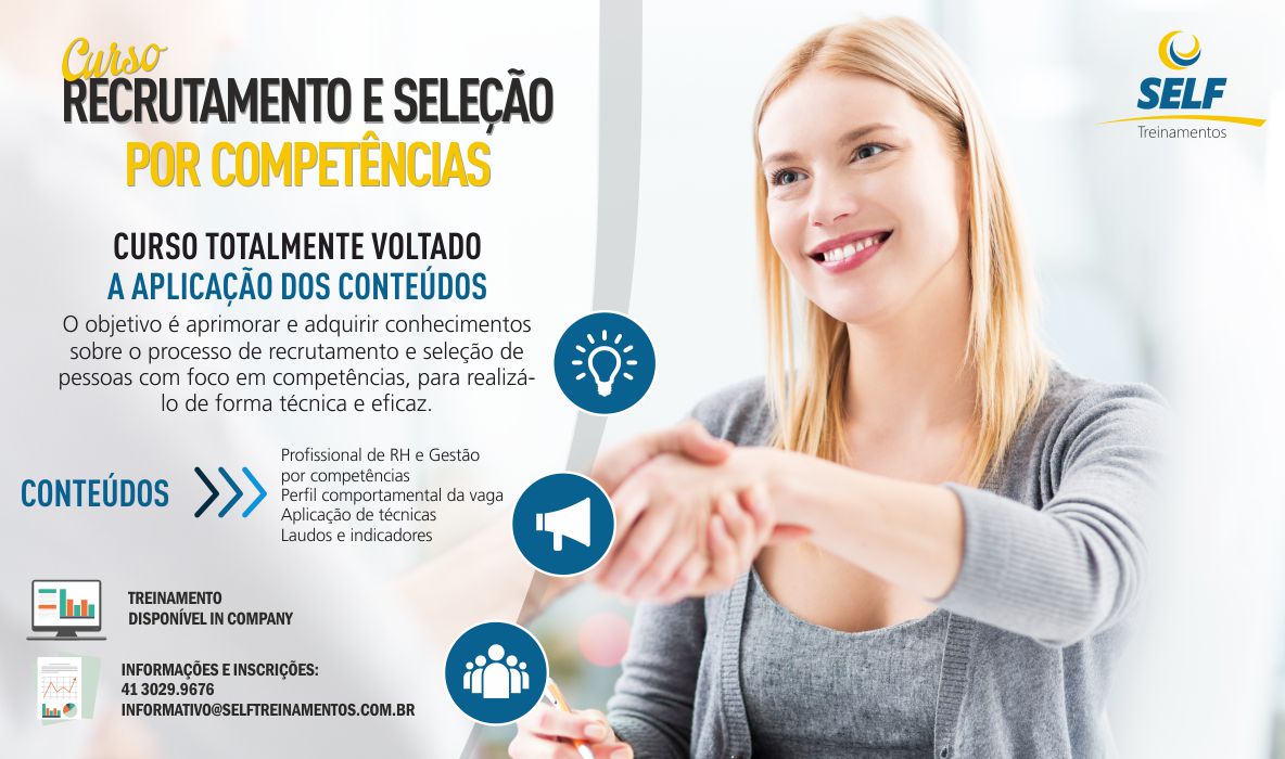 Curso Recrutamento e Seleção Estratégicos