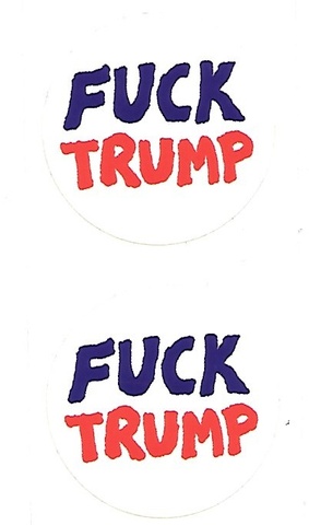 FUCK TRUMP Stickers
