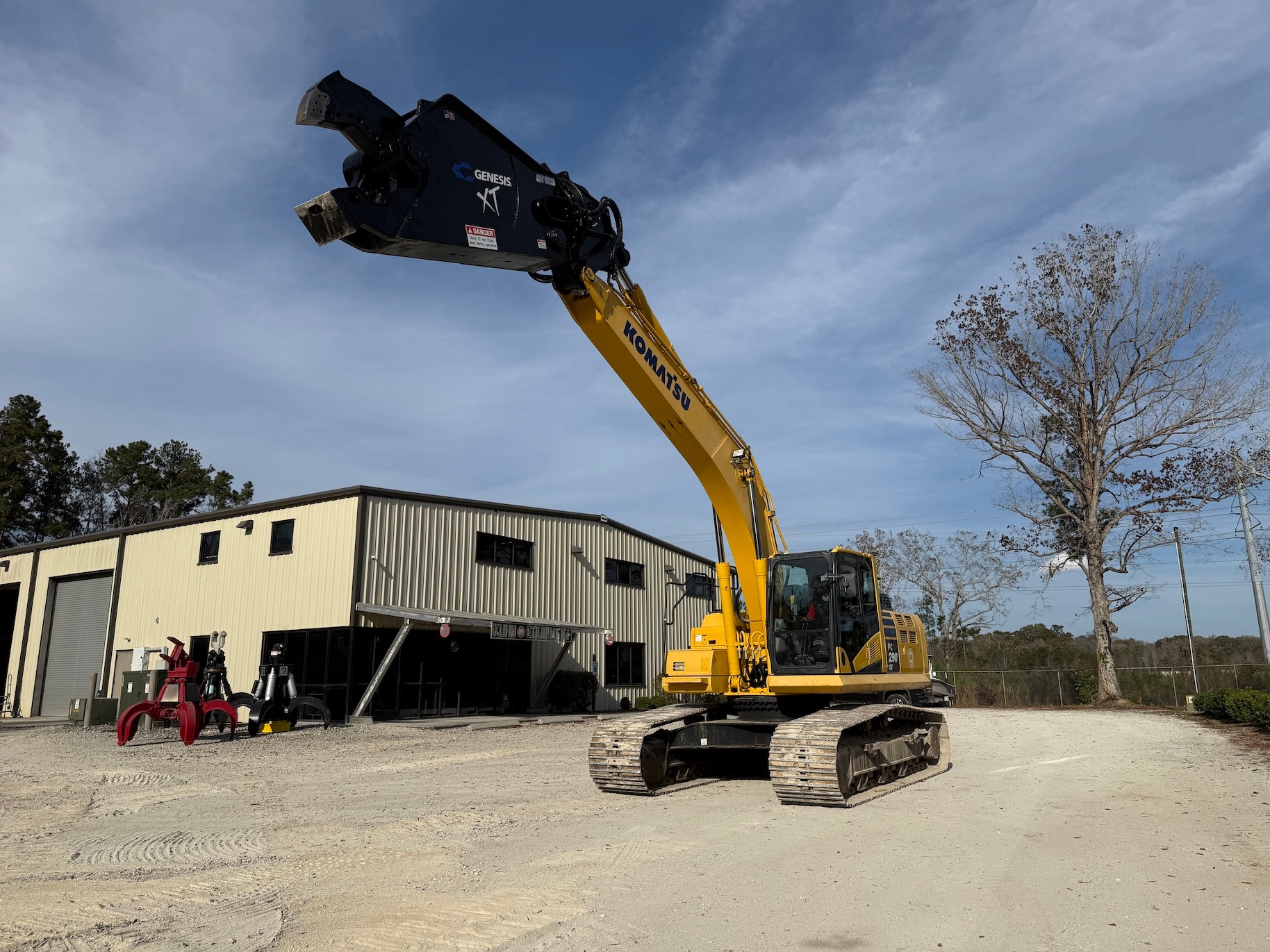 Used 2019 Komatsu PC290 LC-11 w/ Shear For Sale