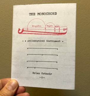 The Monochord: a philosophical instrument