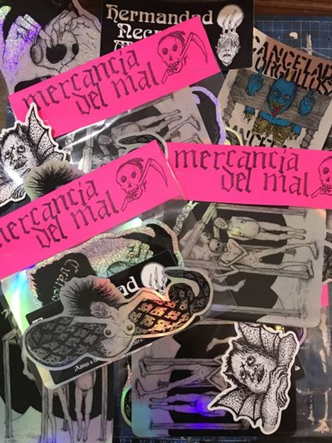 STICKERS DEL MAL (Six Stickers) thumbnail 2