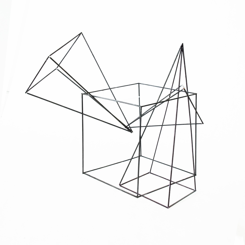 Geometric wire frame model