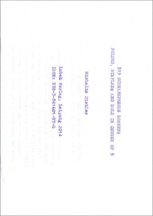 555 Schnapspresse Sonnets