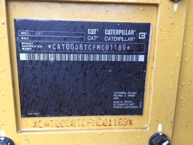 Photo of a 2017 Caterpillar D8T