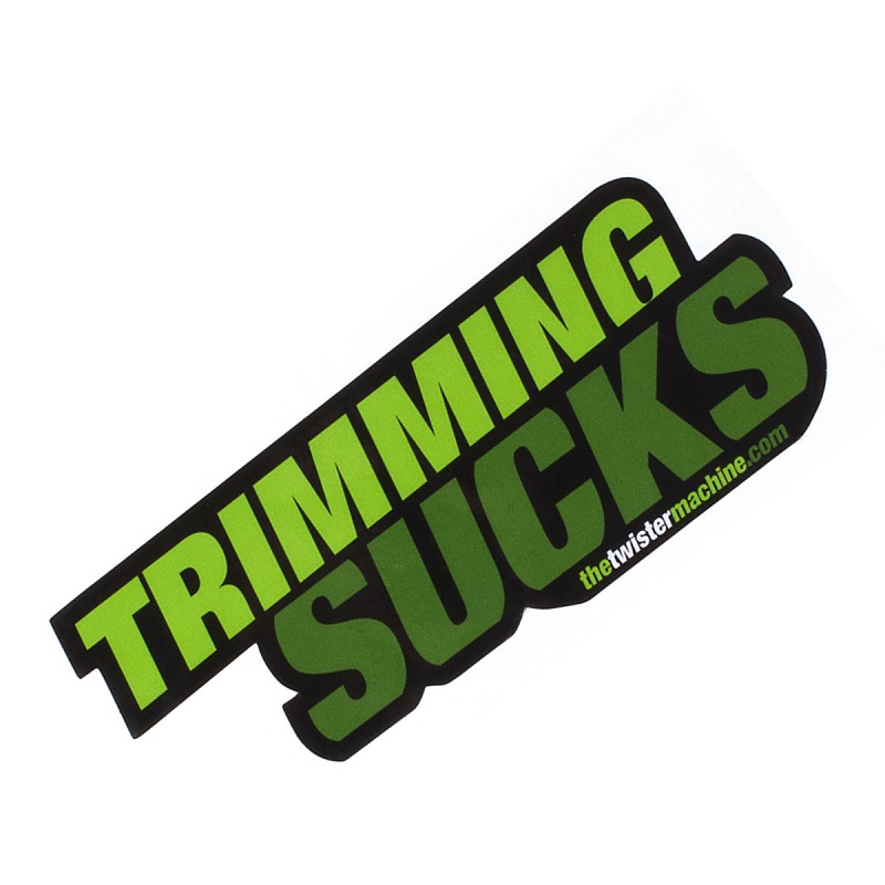 Photo of ‘TRIMMING SUCKS’ Stickers