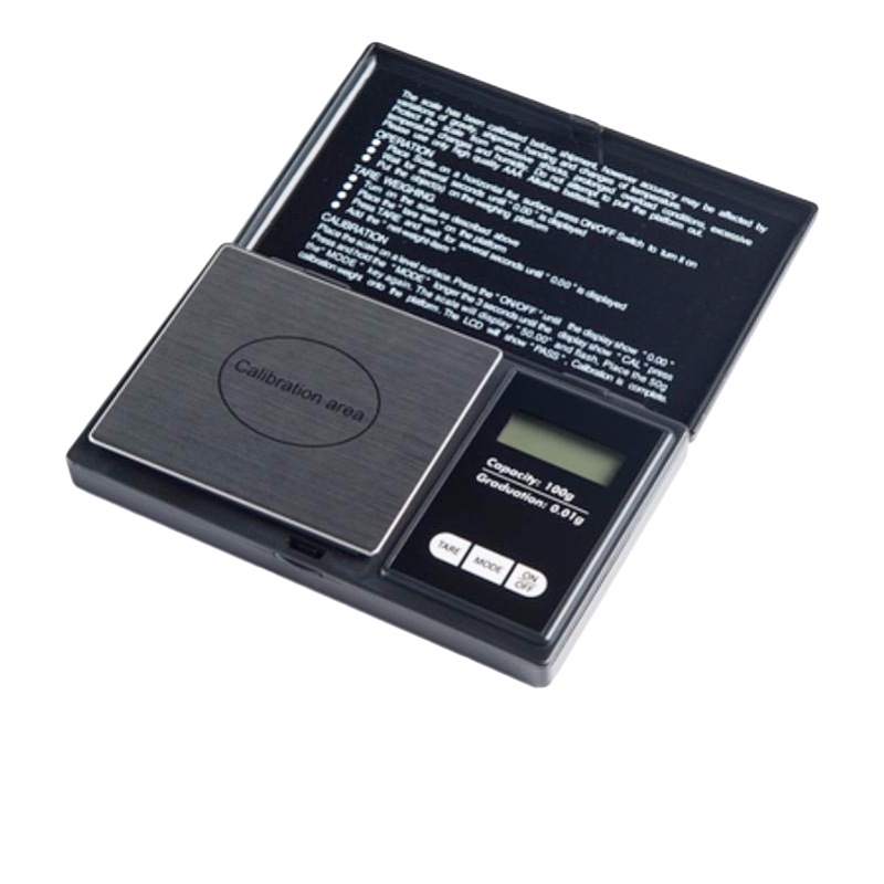 Large WeighMax Pocket Scale, 100g x 0.01g Capacity