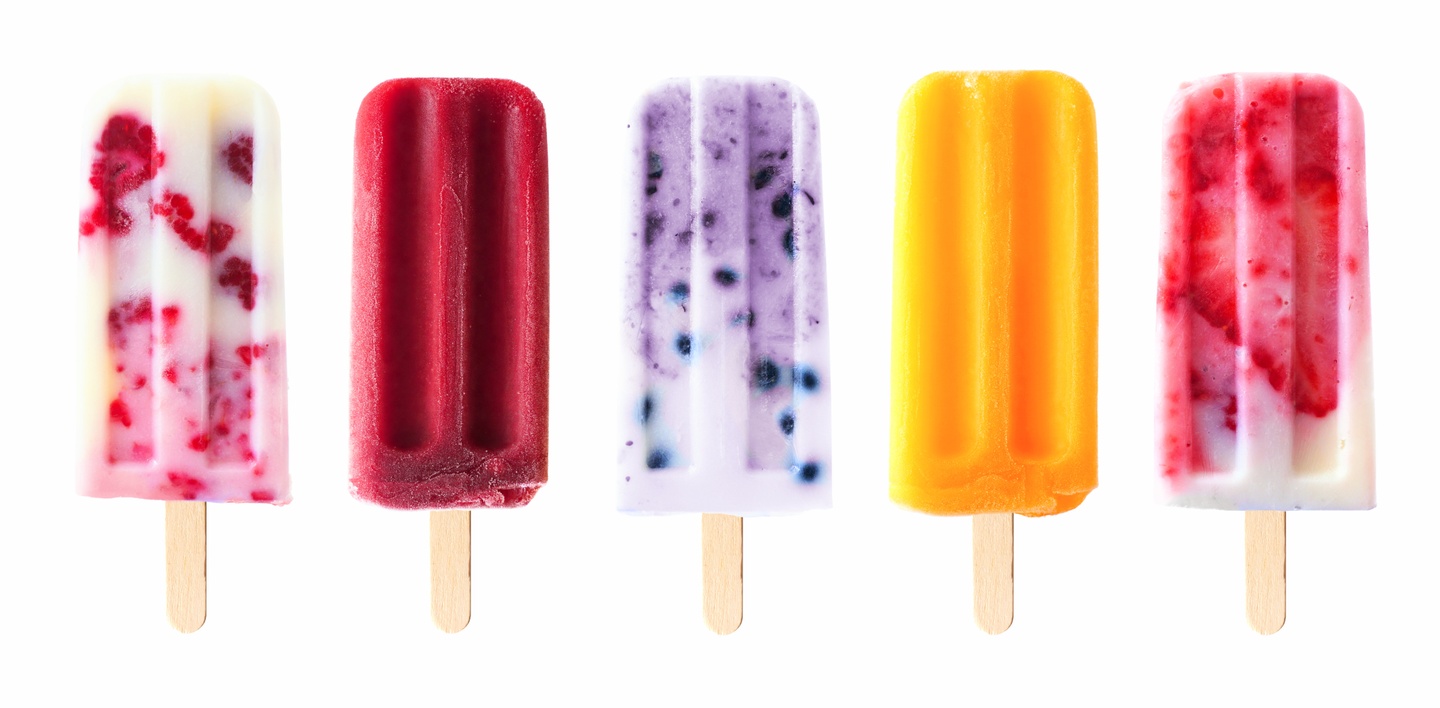 Delicious popsicles