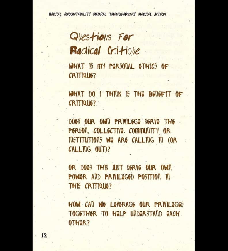 Radical Accountability, Radical Transparency, Radical Action thumbnail 5