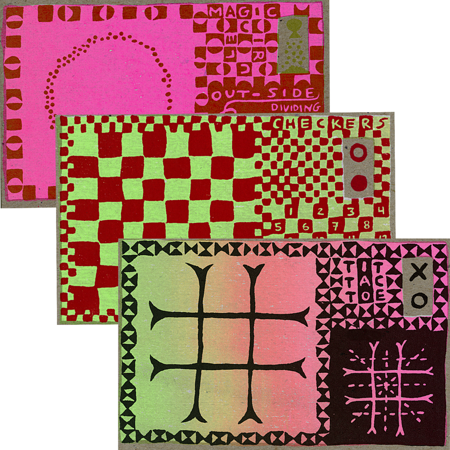 Lets Play Postcard Set thumbnail 2