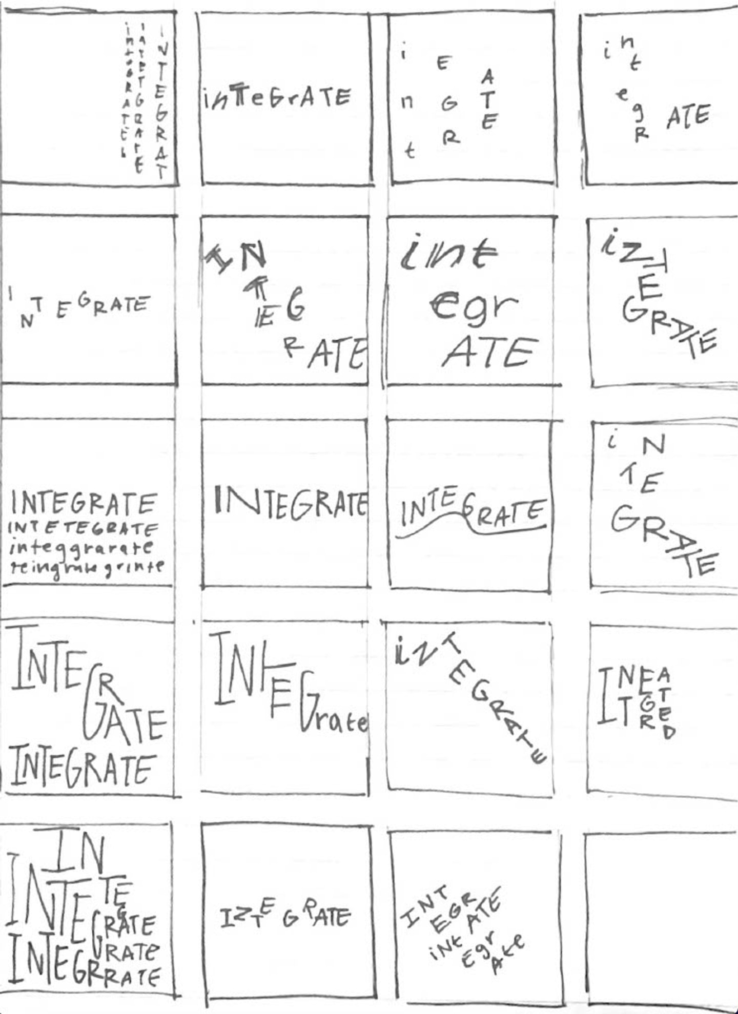 Expressive verb sketch