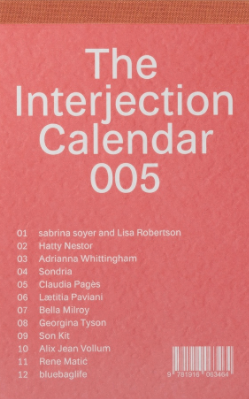 The Interjection Calendar 005 thumbnail 1