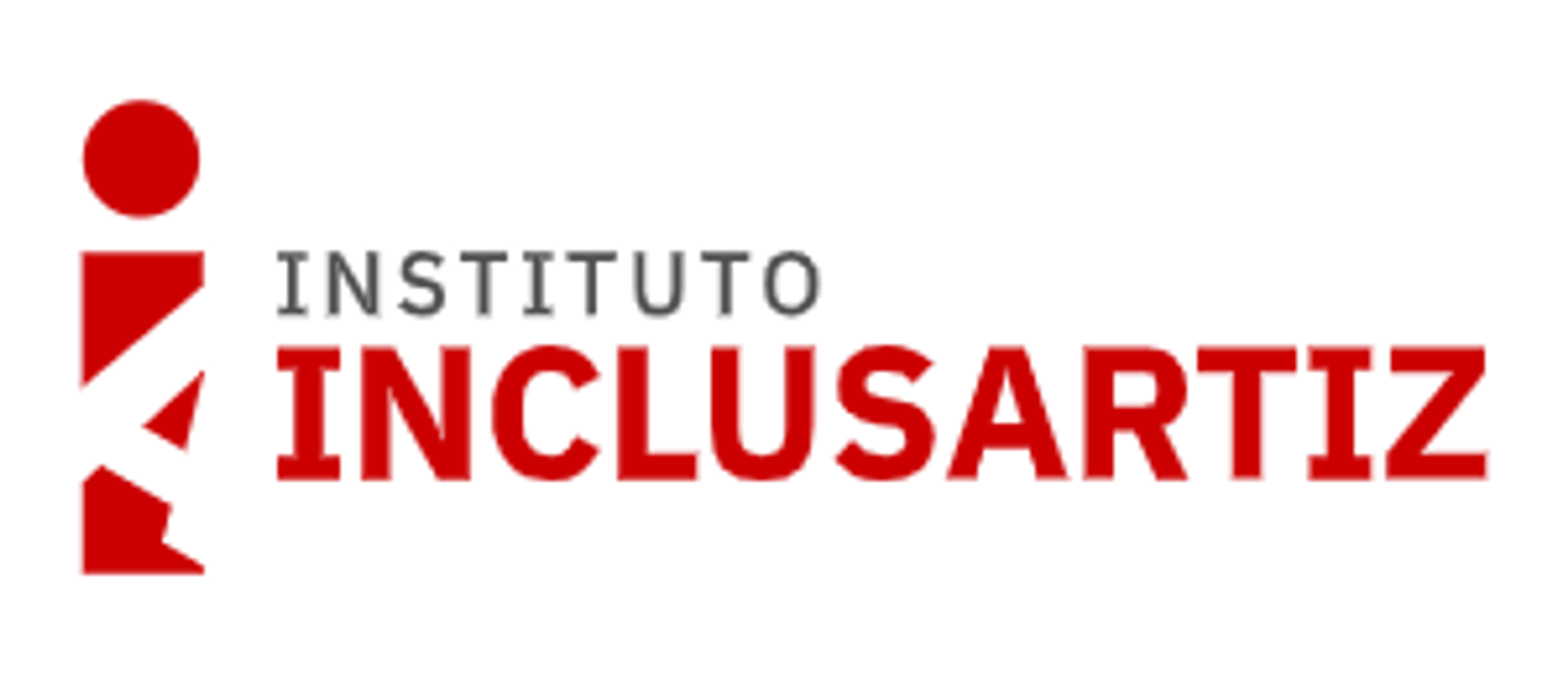 Instituto Inclusaritz logo, a large lower case letter i with the name of the organization.