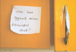 Vam Har Öppnat Mina Köksluckor Förut?