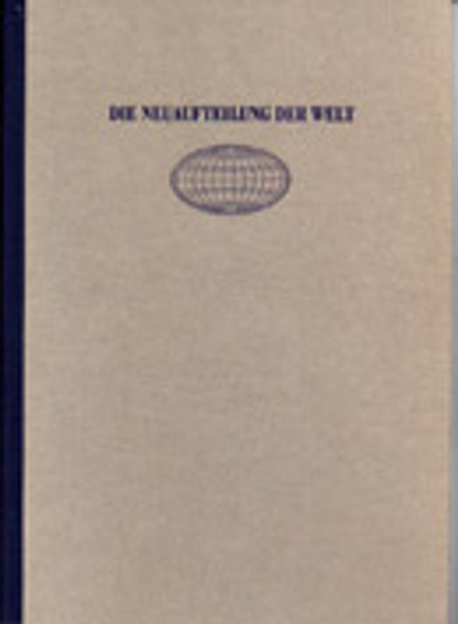 Die Neuaufteilung der Welt