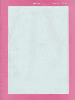 Photo by ______, Issue 2