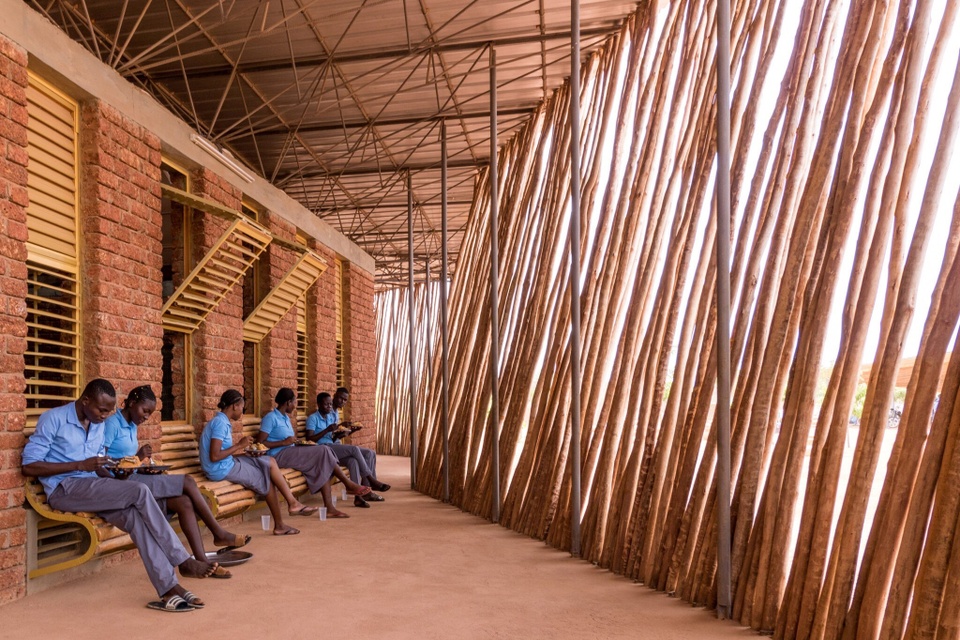 The Lycée Schorge Secondary School in Koudougou, Burkina Faso