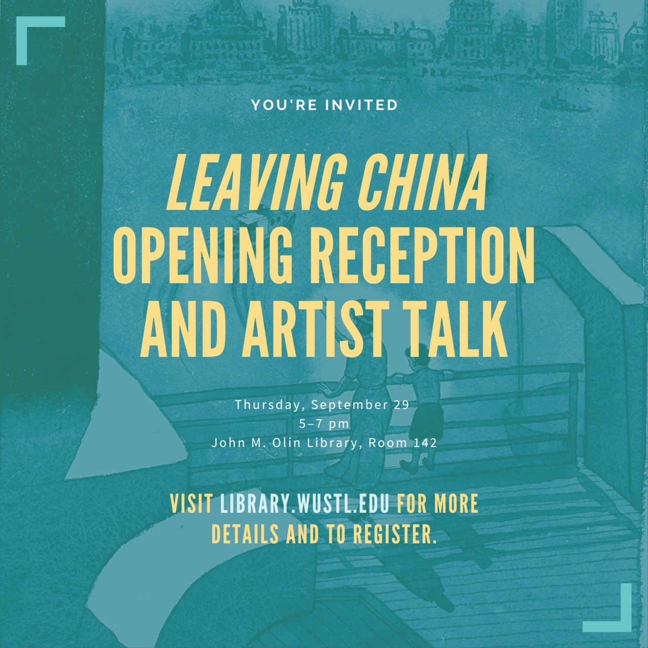 Leaving China Opening Reception and Artist Talk