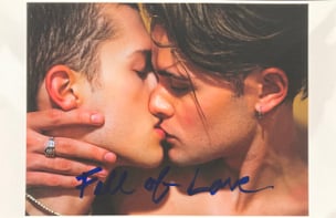 LOVE, BLUE TABLOID, 2020 (SEAN + BEN)