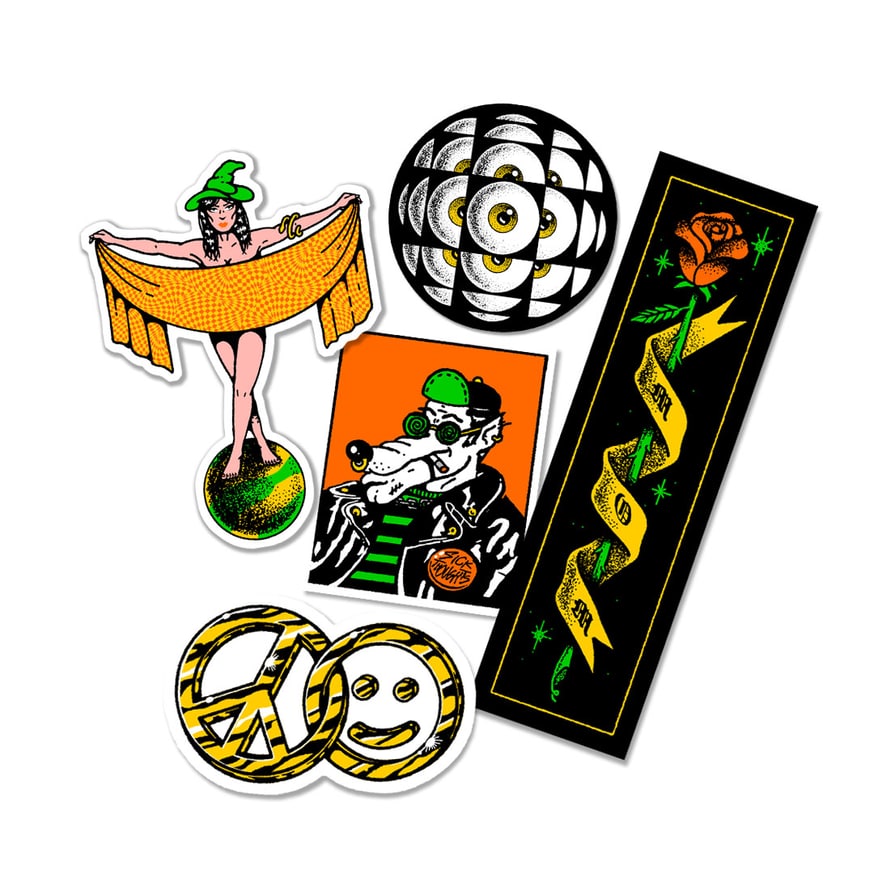 Los Amantes Stickers thumbnail 2