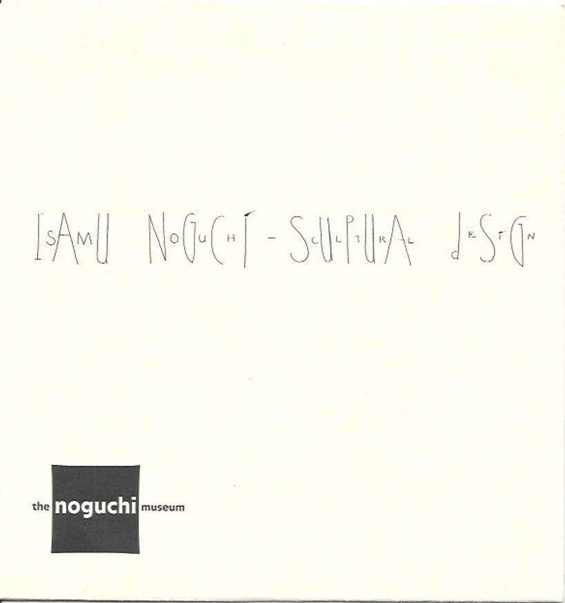 Isamu Noguchi Isamu Noguchi Sculptural Design Printed Matter