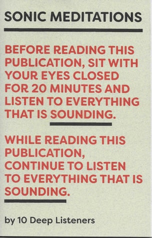 Sonic Meditations