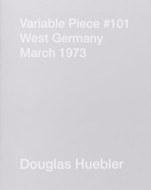 Variable Piece #101 West Germany, March 1973 
