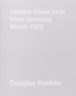 Variable Piece #101 West Germany, March 1973 