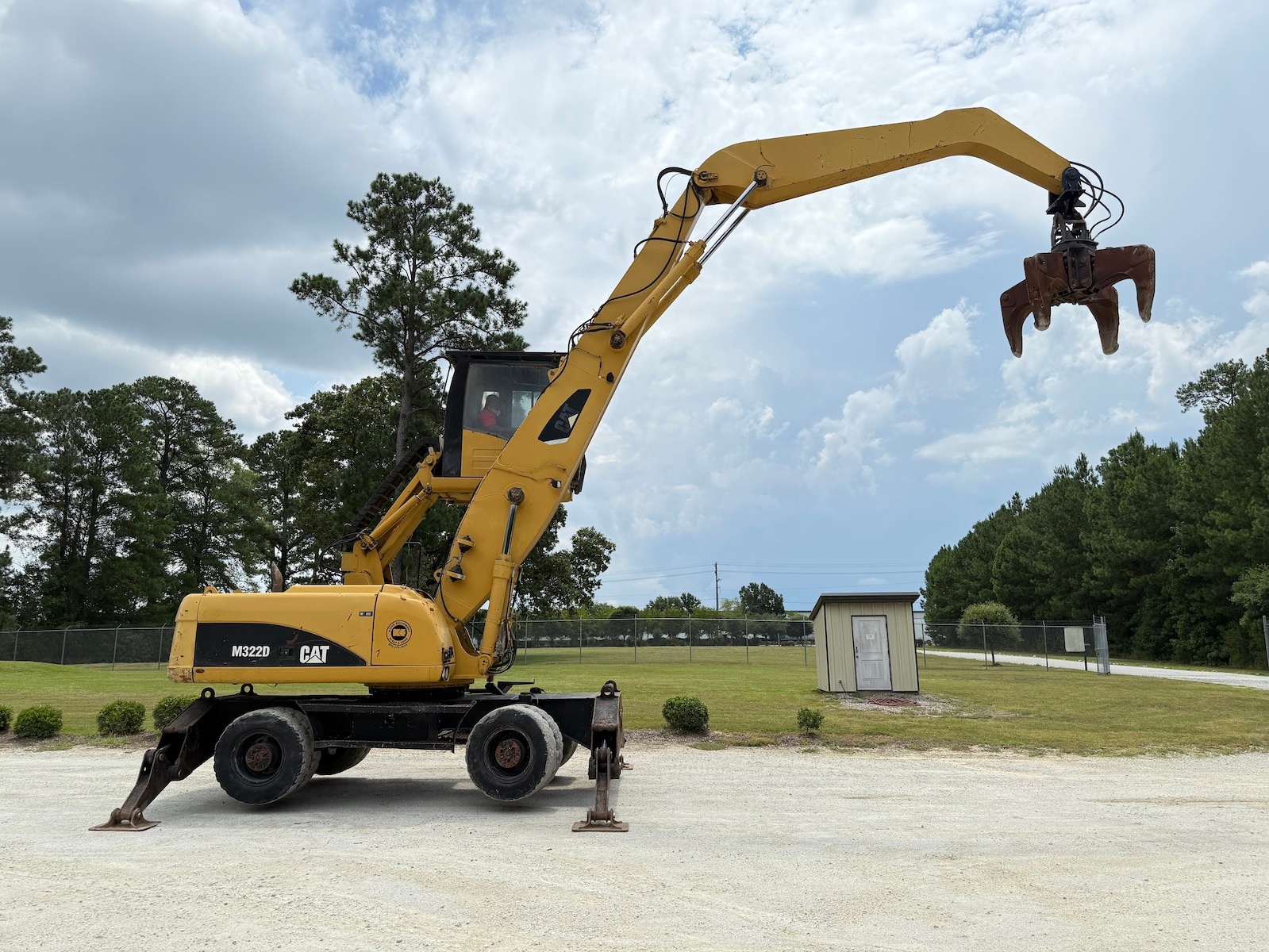 Used 2007 Caterpillar M322D MH For Sale
