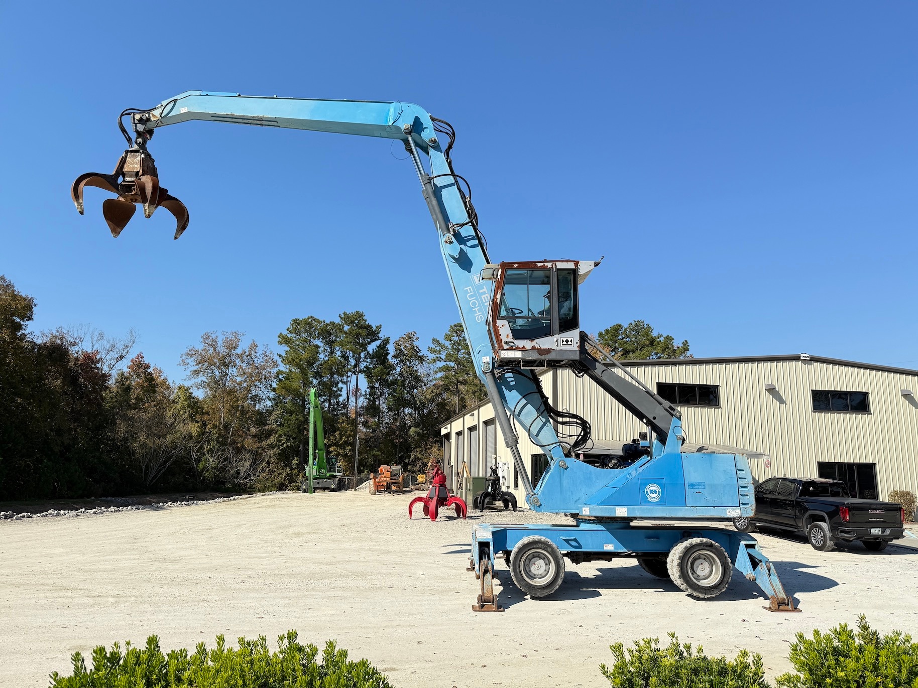 Used 2008 Fuchs MHL340D For Sale