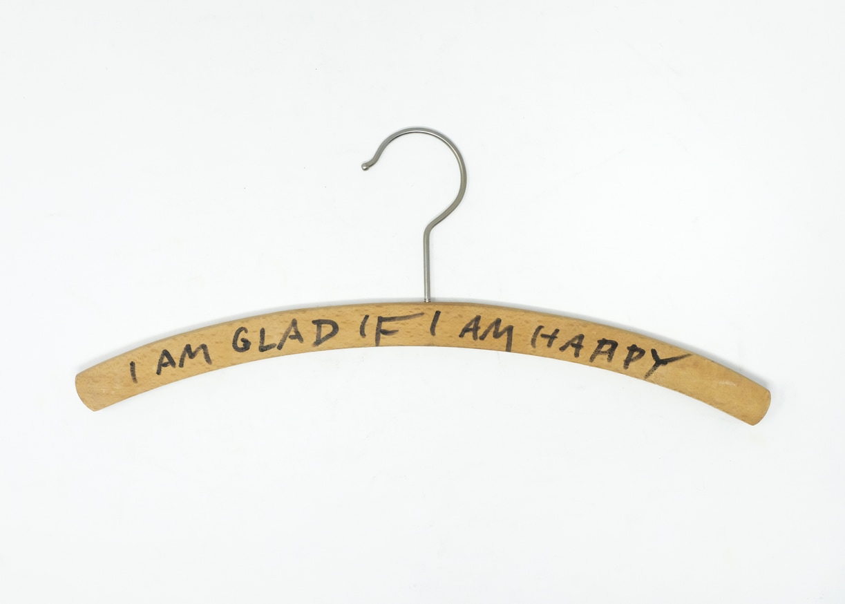 I am glad if I am happy