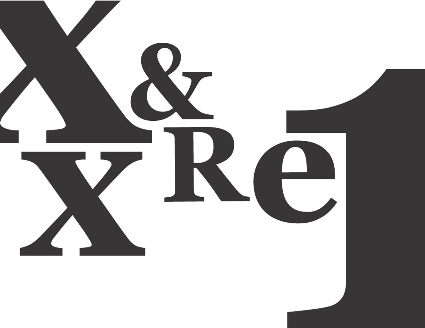Letterform in layout