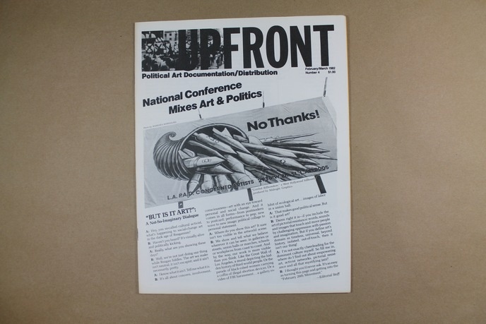Upfront : A Political Art Documentation / Distribution thumbnail 1